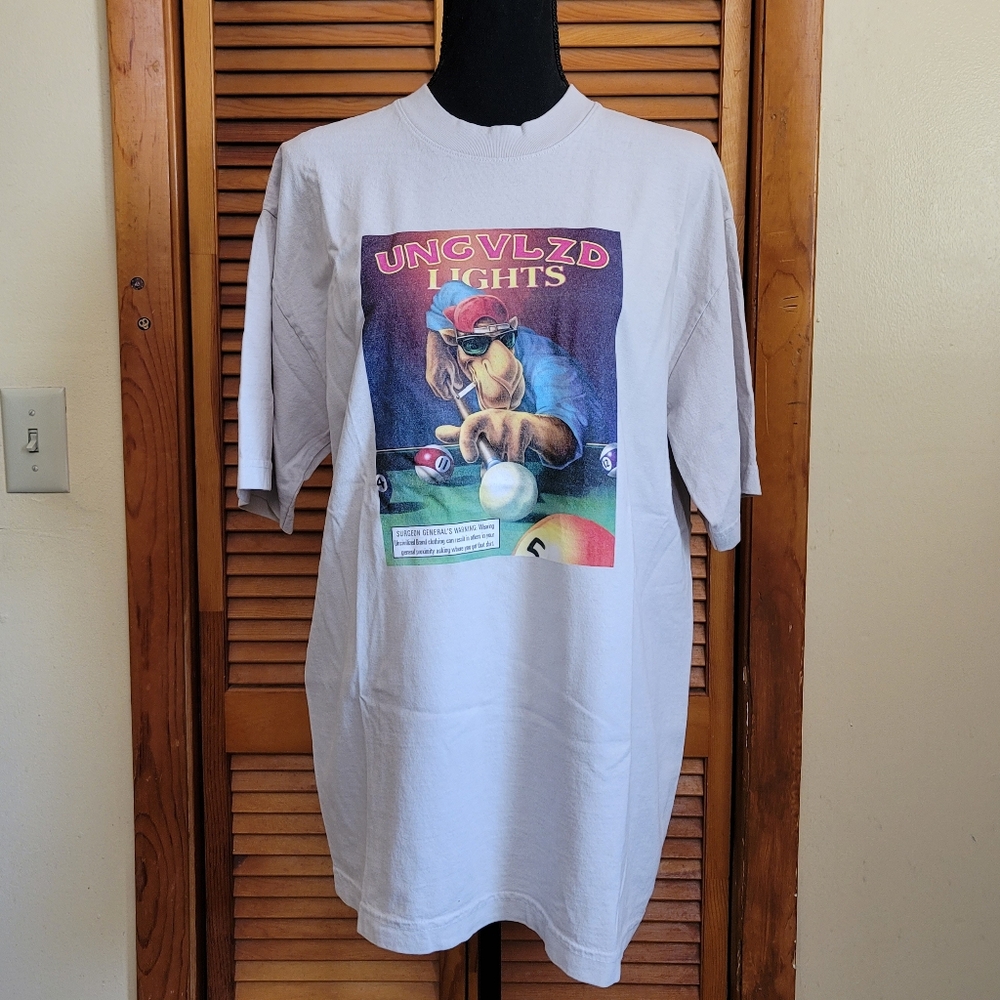 NWOT Uncivilized Mens Joe Camel  Graphic Tee Size Medium